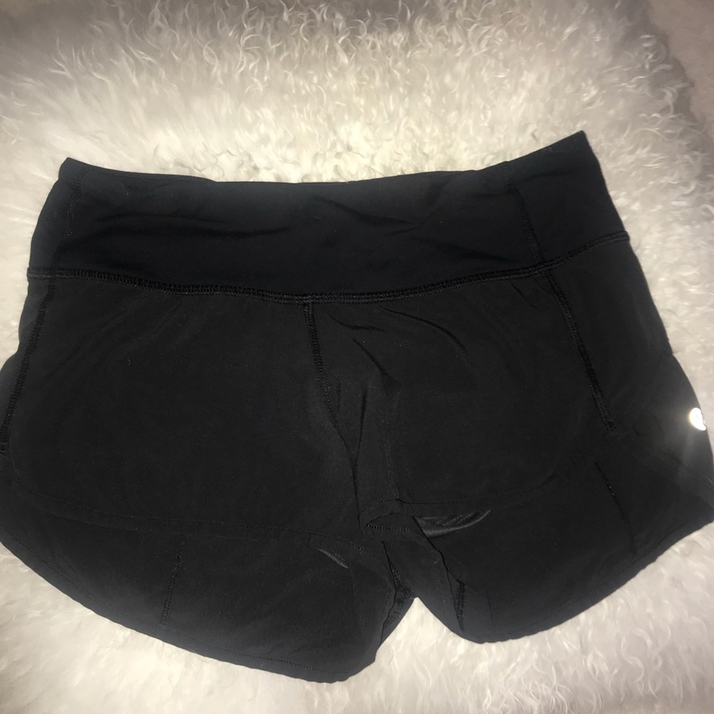 Black Lululemon Running Shorts
